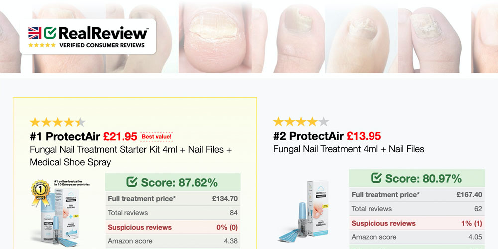 Fungal nail treatment reviews