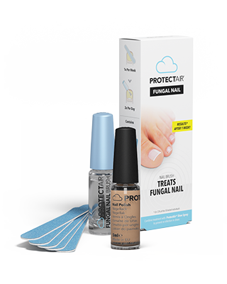 Fungal nail treatment + breathable nail polish