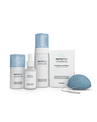 Complete Acne Treatment Kit + Vitamine B5 supplement